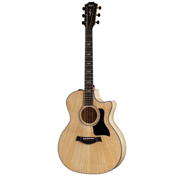 Taylor 424ce Ltd Ed Urban Ash Electro Acoustic, Natural Blonde front view