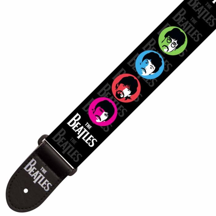 The Beatles Guitar Strap - Faces