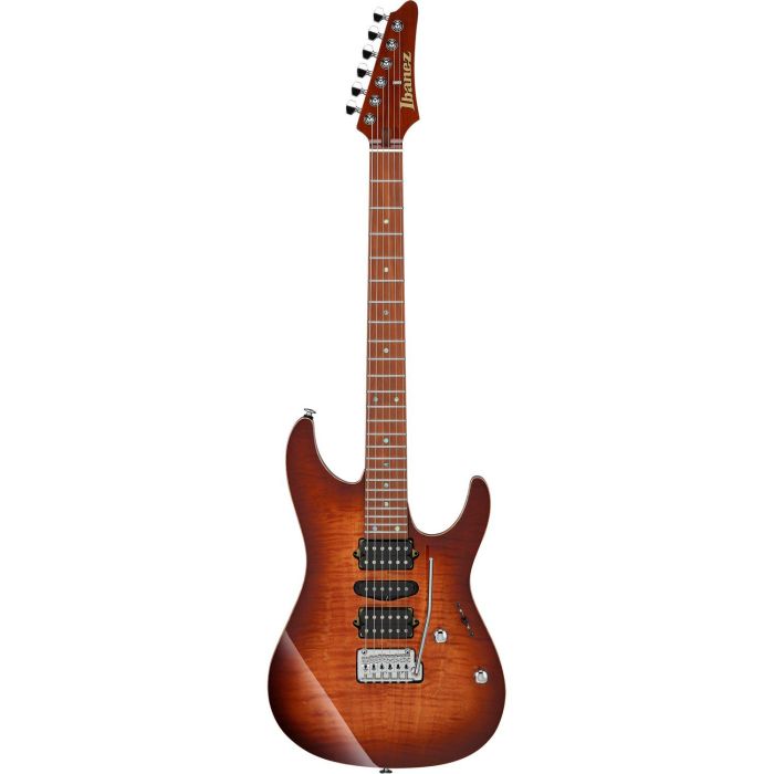 Ibanez AZ2407F BSR Electric Guitar Brownish Sphalerite, front view