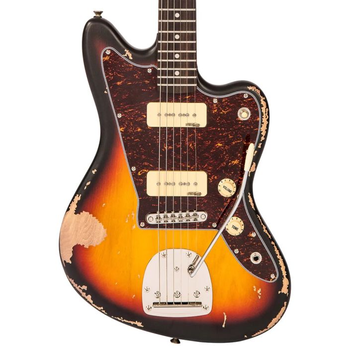  V65V Icon Electric Guitar Tobacco Sunburst front body