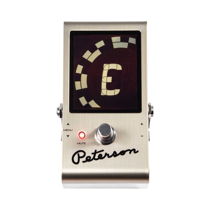 Peterson StroboStomp LE - 75th Anniversary Limited Edition Compact Strobe Pedal Tuner front on