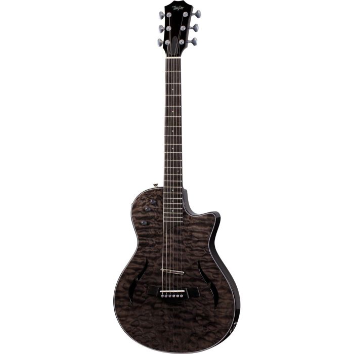 Taylor Custom T5z QM Electric Guitar, Shark Grey front view