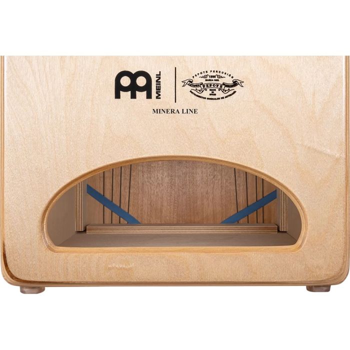 Meinl Percussion Artisan Edition Cajon Minera Line Brown Eucalyptus sound hole