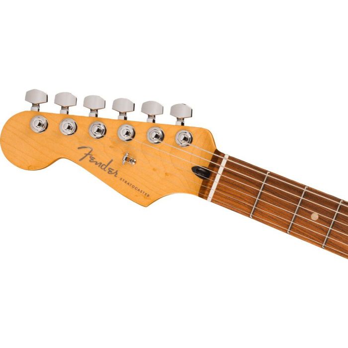 Fender Player Plus Stratocaster LH PF Tequilla Sunrise, headstock front