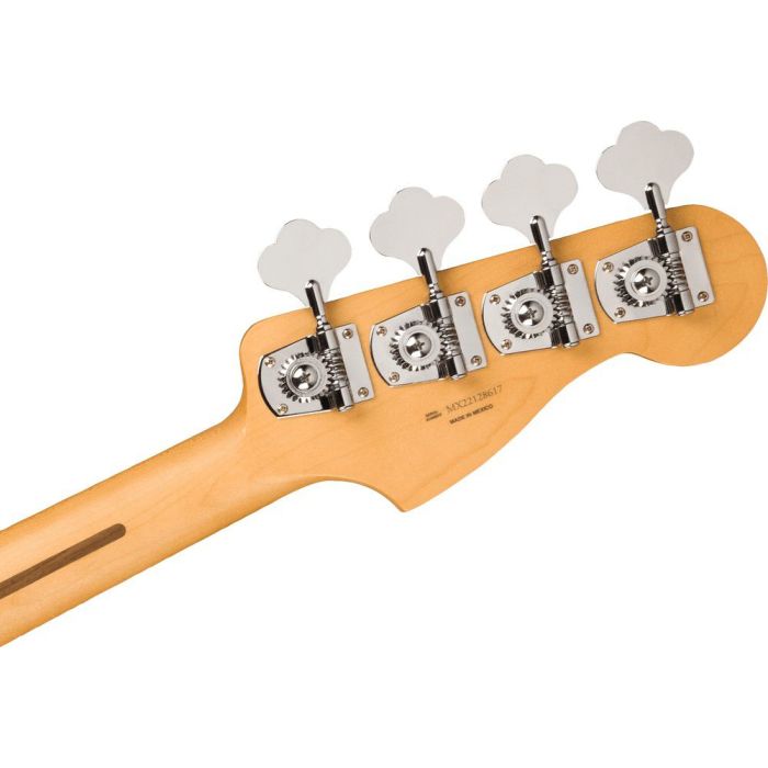 Fender Player Plus Active Precision Bass LH MN Belair Blue, headstock rear