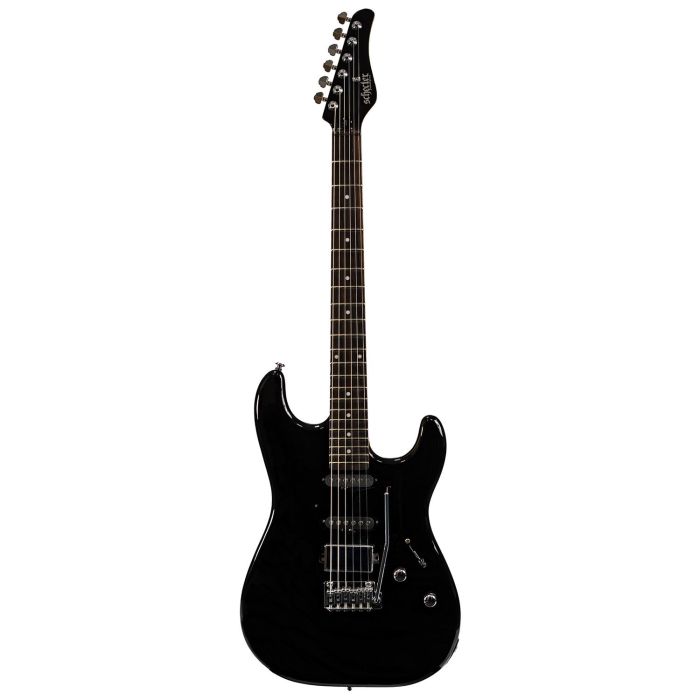 Schecter Trad Van Nuys Electric Guitar Black, front view