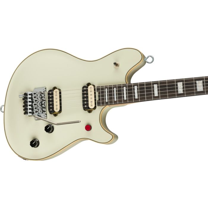 Evh Mij Series Evh Signature Wolfgang EB Ivory, angled view