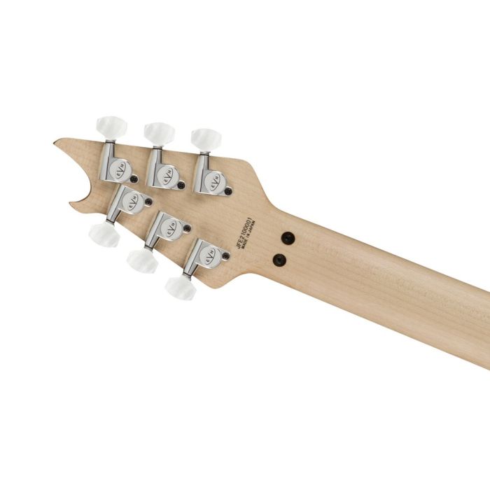 Evh Mij Series Evh Signature Wolfgang EB Ivory, headstock rear