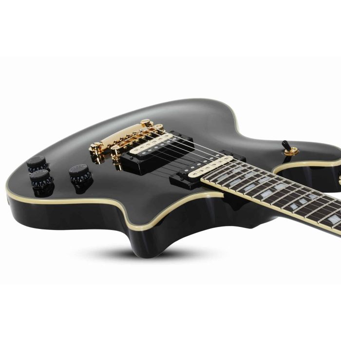 Schecter Tempest Custom (2020) BLK body controls