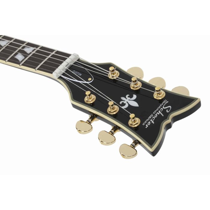 Schecter Tempest Custom (2020) BLK headstock