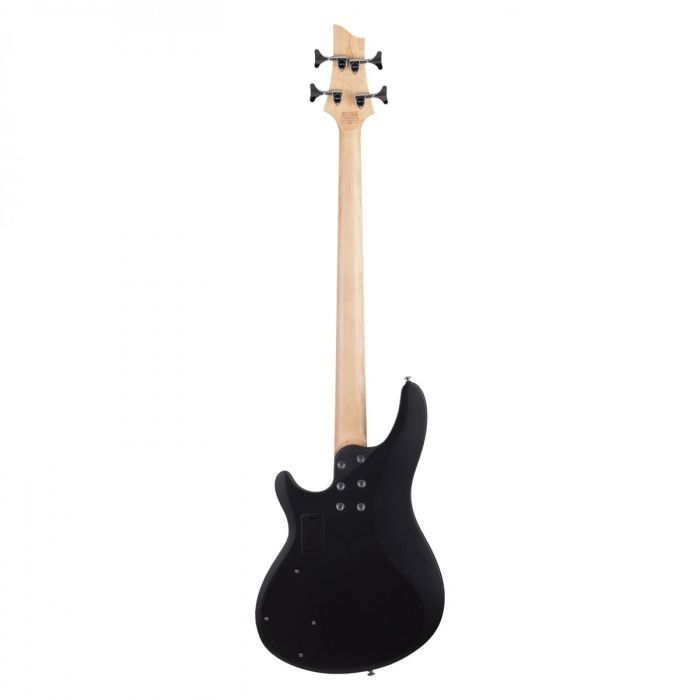 Schecter C-4 Deluxe Satin Black 4 String Bass Guitar back