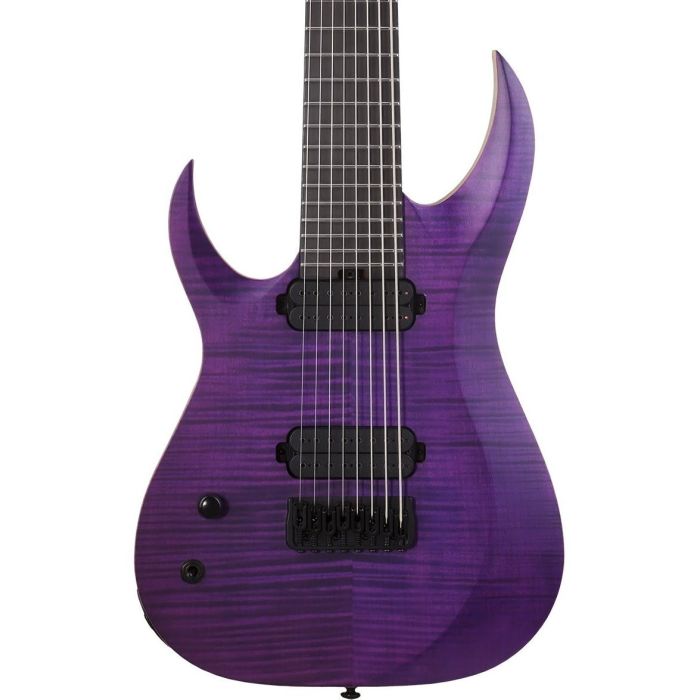 Scheter John Browne Signature TAO-8 Satin Transparent Purple LH body