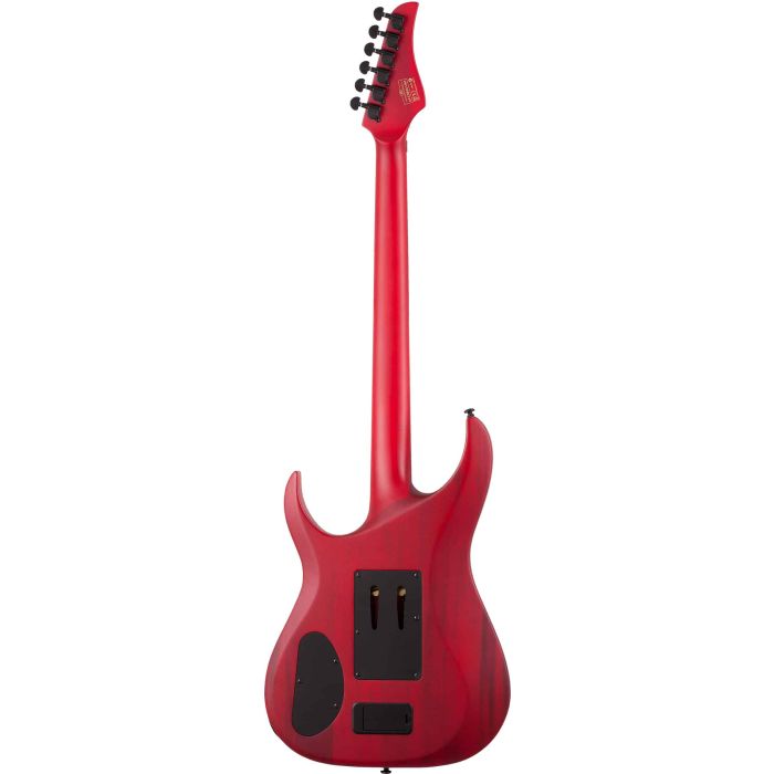 Schecter Banshee GT-FR Satin Trans Red back