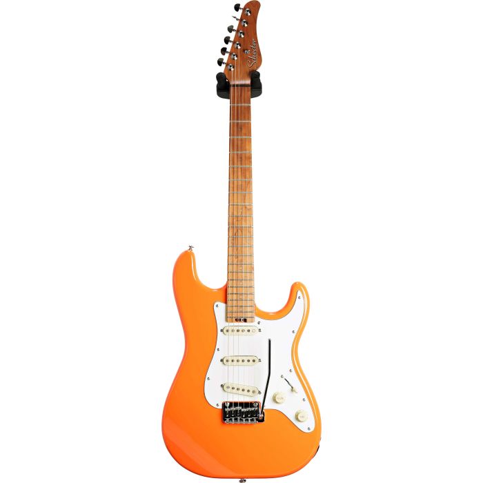 Schecter Nick Johnston TRAD SSS Atomic Orange front