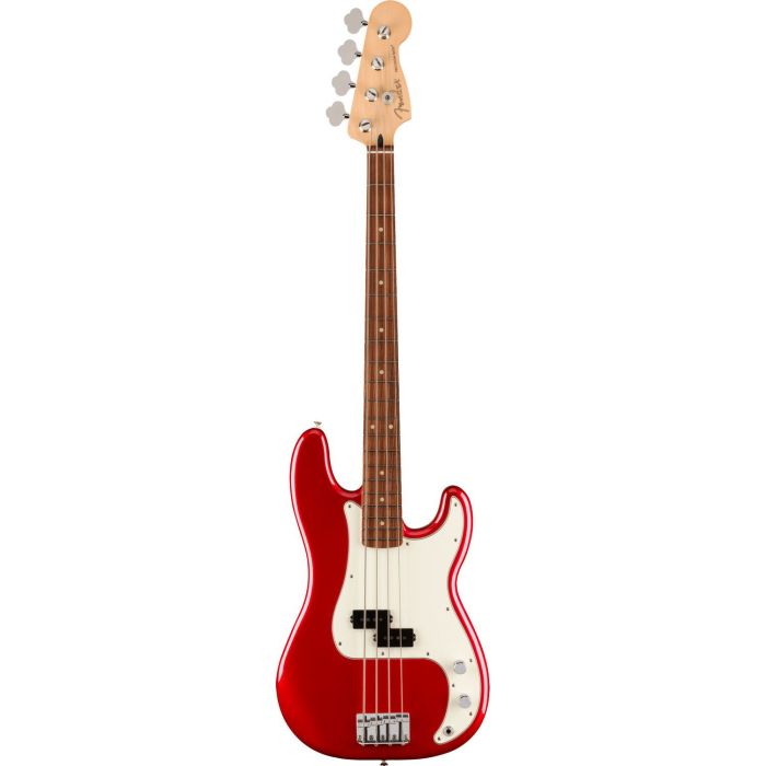 Fender Player Precision Bass Pf Candy Apple Red, front view