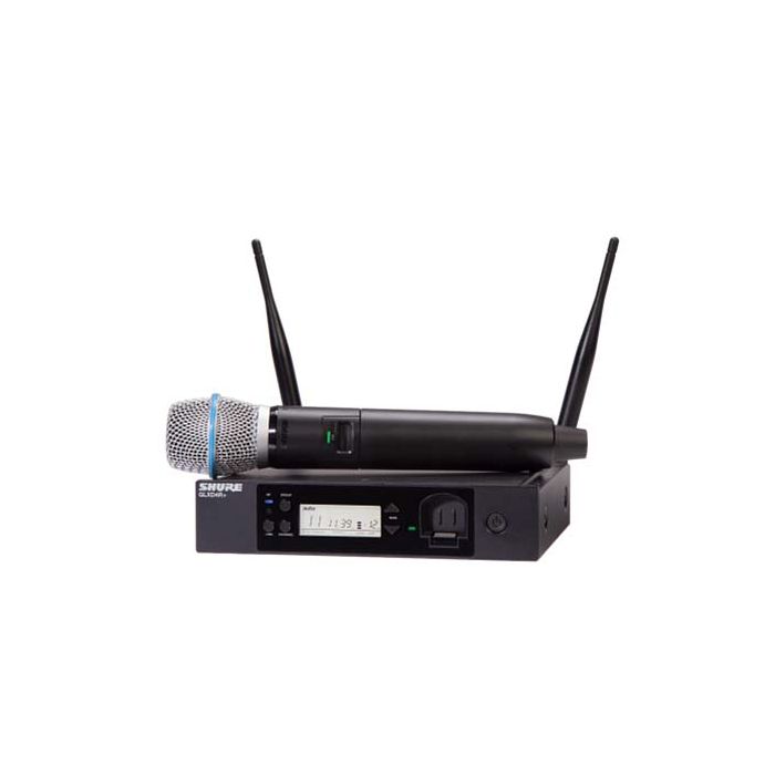 Shure GLXD24R+/B87 Digital Wireless Rack System With Beta87 Overview
