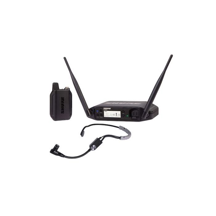 Overview of the Shure GLXD14+ Digital Wireless Headset System with SM35 Headset Microphone and GLXD4+ Receiver