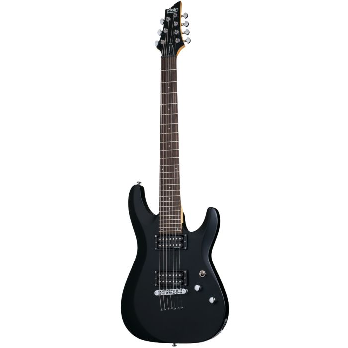 Schecter C-7 Deluxe Satin Black