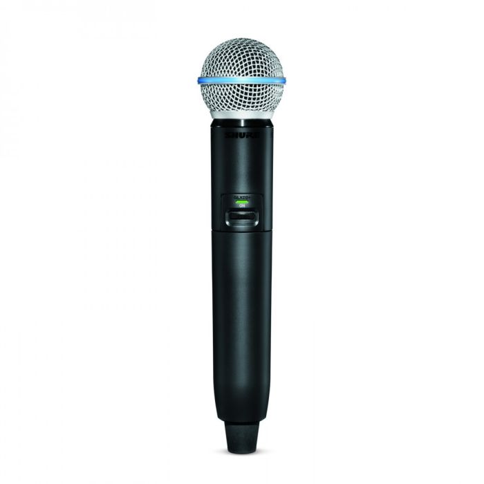 Shure GLXD24+/Beta58 Digital Wireless Handheld Transmitter With Beta58A Capsule, Beta58A Microphone View