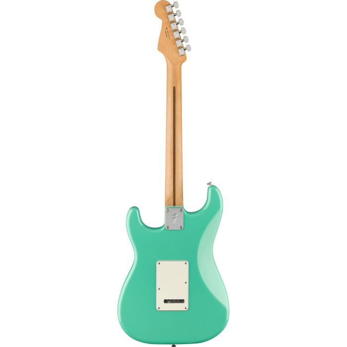 Fender Player Stratocaster Pf Sea Foam Green, rear view