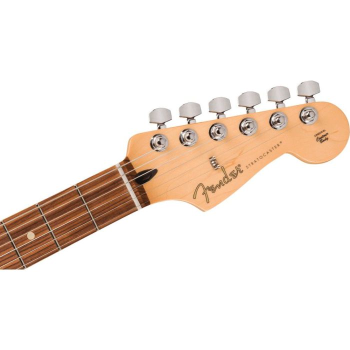 Fender Player Stratocaster Pf Sea Foam Green, headstock front