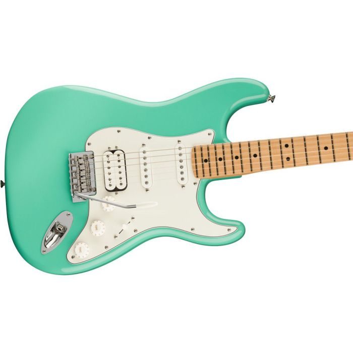 Fender Player Stratocaster Hss Mn Sea Foam Green, angled view