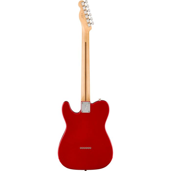 Fender Player Telecaster Mn Candy Apple Red, rear view
