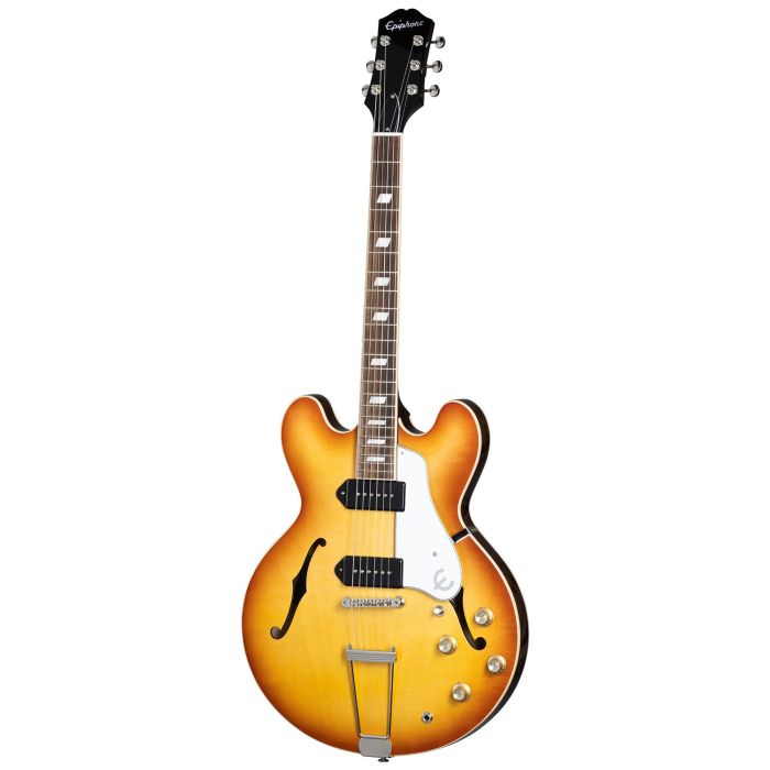 Epiphone USA Casino Electric Guitar, Royal Tan front view