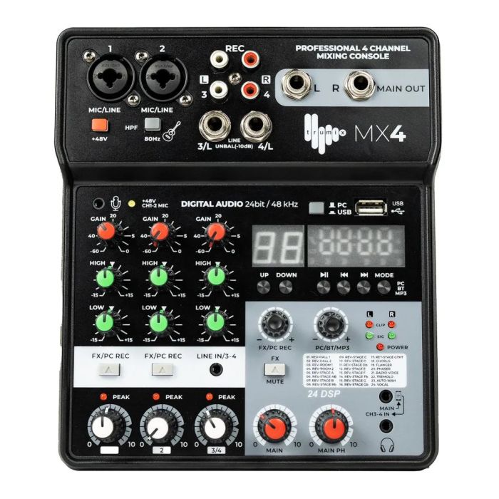 Trumix MX4 4-Channel Mixer