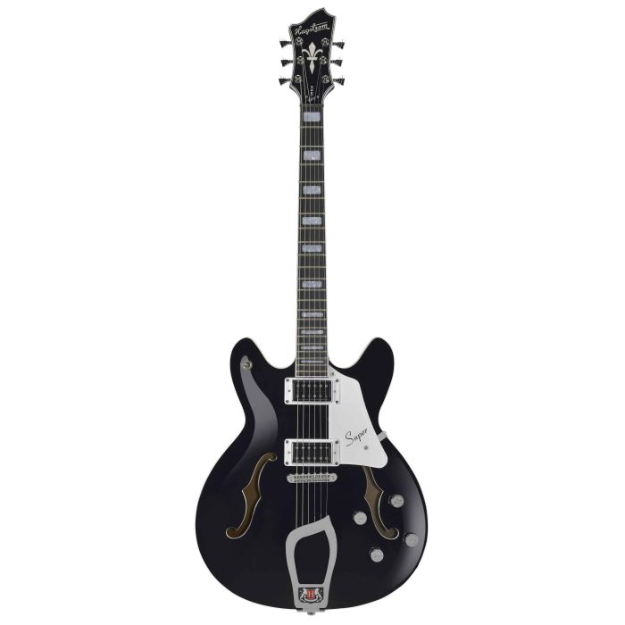 Hagstrom Super Viking Electric Guitar, Black