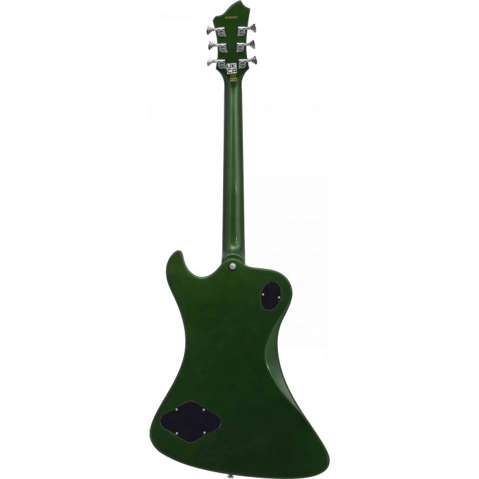 Hagstrom Fantomen Electric Guitar, Emerald Green back