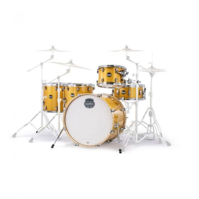 Mapex Mars Birch Series 22" Shell Pack Sunflower Sparkle