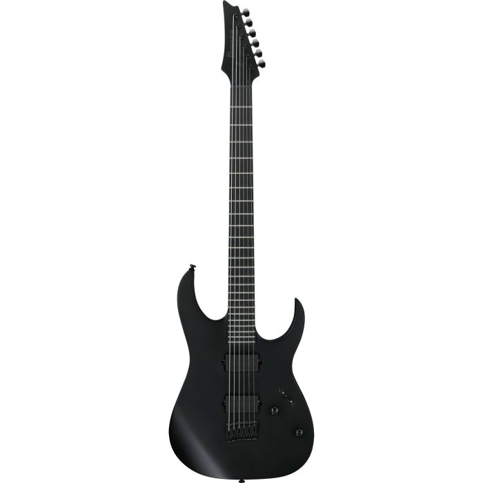 Ibanez Rgrtbb21-bkf Rg Black Flat, front view