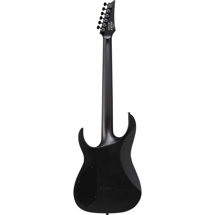 Ibanez Rgrtbb21-bkf Rg Black Flat, rear view