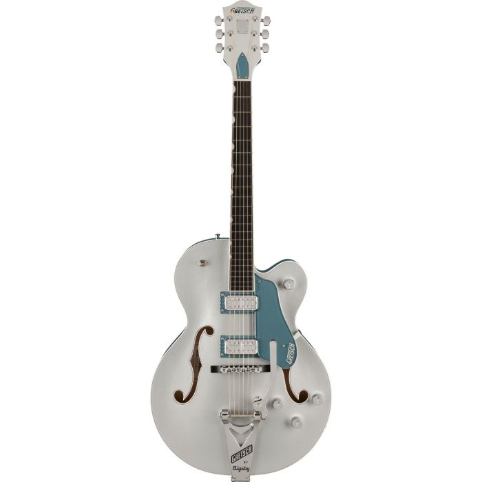 Gretsch G6118T-140 LTD 140th Anniversary, Two-Tone Pure Platinum front view