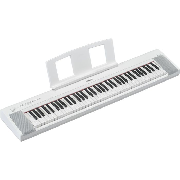 Yamaha Piaggero NP-35 Portable Keyboard, White