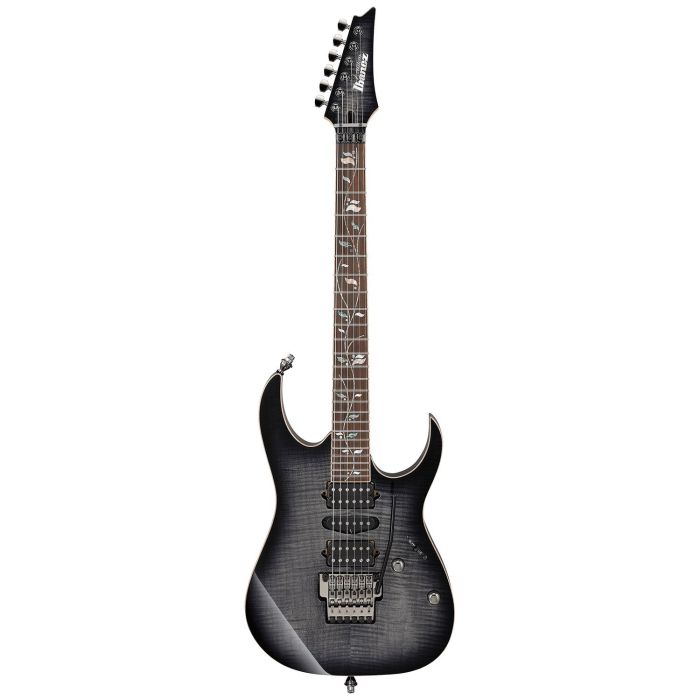 Ibanez RG8570-BRE RG J.Custom Guitar, Black Rutile front view
