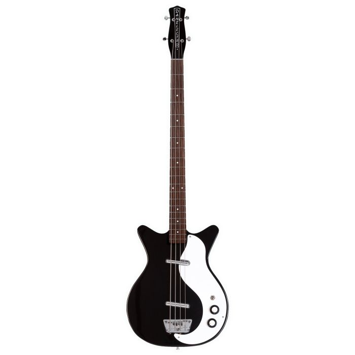 Danelectro 59dc Long Scale Bass Black front