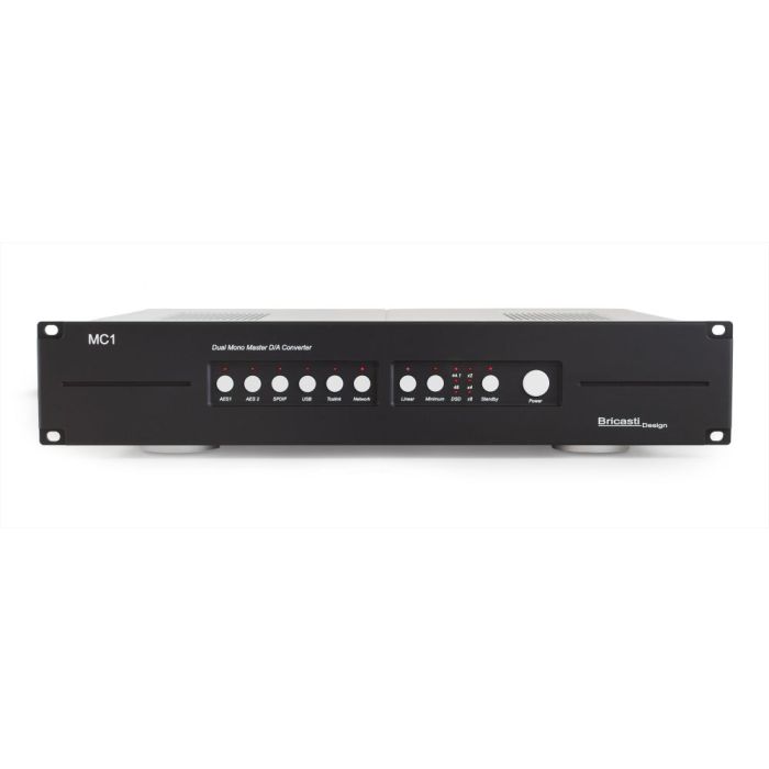 Bricasti Mc1 Digital To Analog Converter With Usb Aes Spdif Inputs, front view