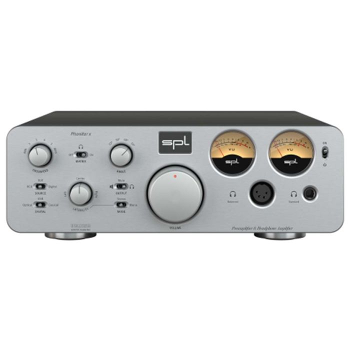 SPL Phonitor X Headphone Amplifier and Preamp, Silver