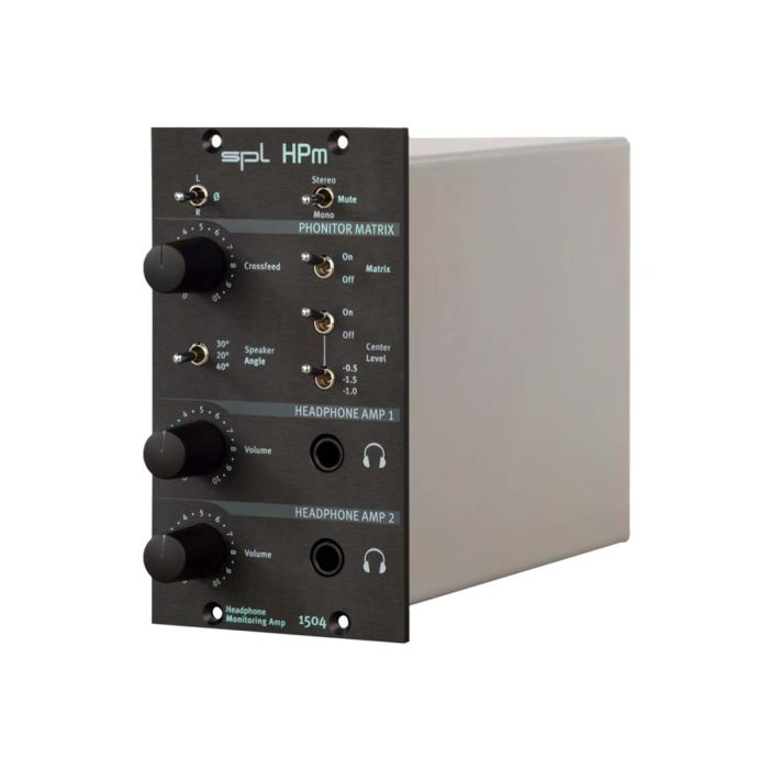 SPL HPm 500-Series Headphone Monitoring Amp Angled