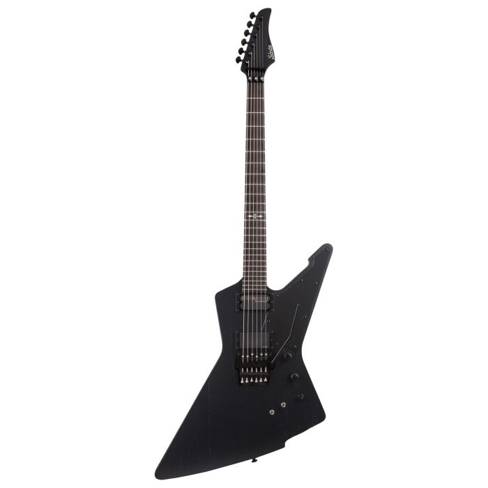 Schecter Jake Pitts E-1 FR Sustainiac Black front view