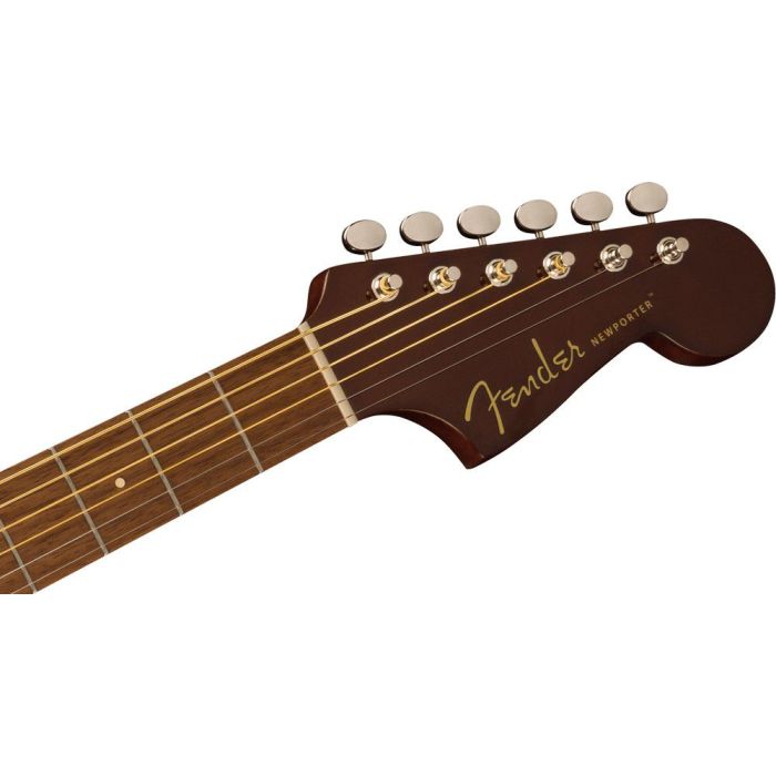 Fender Newporter Player WN GPG Sunburst, headstock front