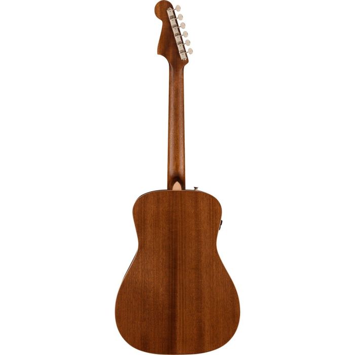 Fender Malibu Special PF BPG Natural, rear view