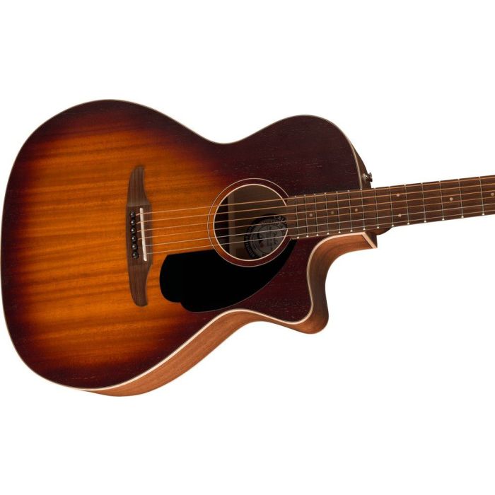 Fender Newporter Special PF BPG Honey Burst, body closeup