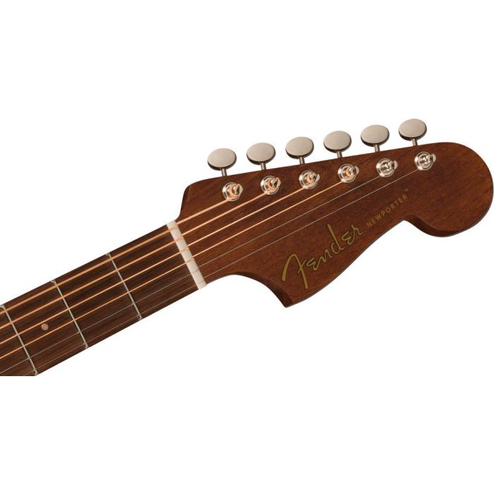 Fender Newporter Special PF BPG Honey Burst, headstock front