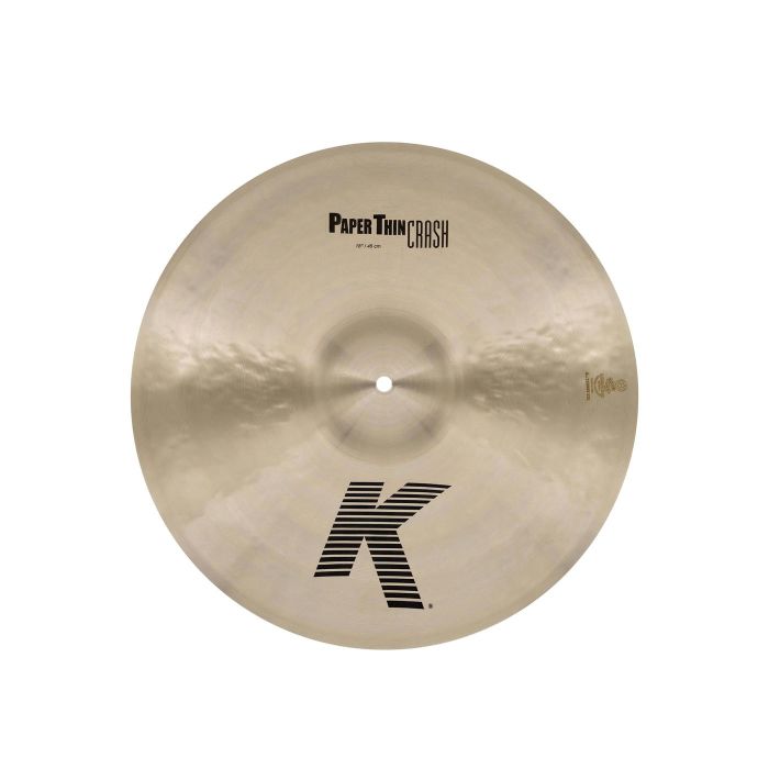 Zildjian 18 Inch K Paper Thin Crash top