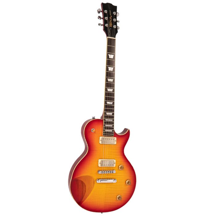 Fret King Eclat Custom Guitar Flamed Cherry Sunburst