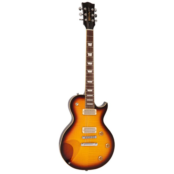 Fret King Eclat Custom Guitar Flamed Tobacco Sunburst