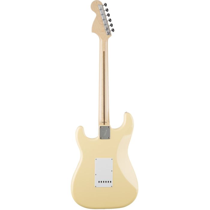 Fender MIJ Yngwie Malmsteen Stratocaster MN, Vintage White rear view